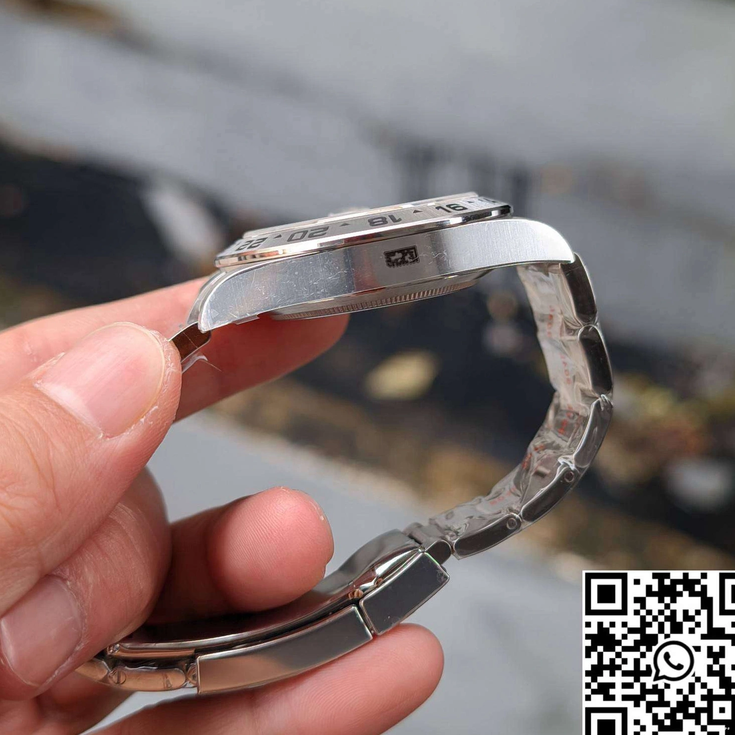 Rolex Dial Steel White M226570-0001 Clean Stainless Factory Explorer 0330